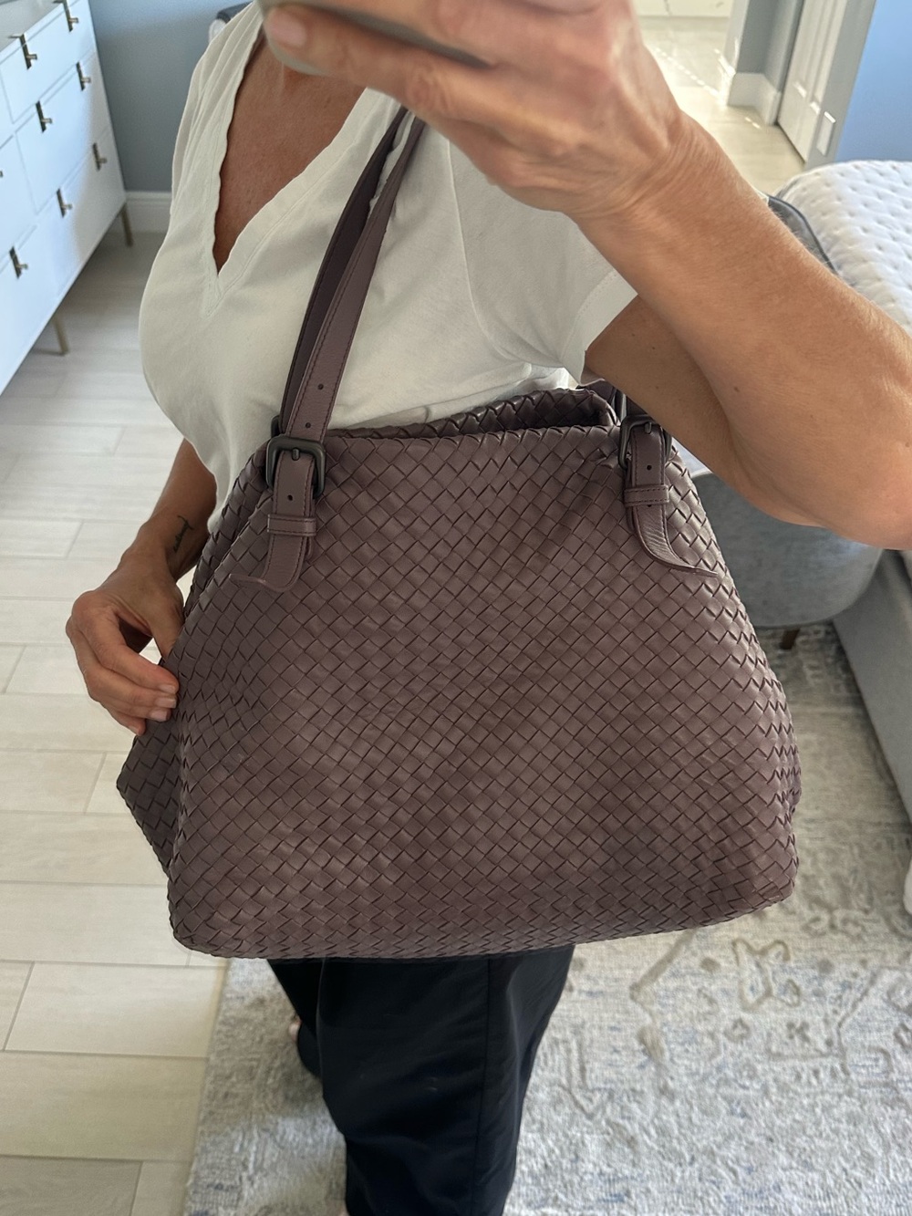 Bottega Veneta Intrecciato Nappa Large Tote